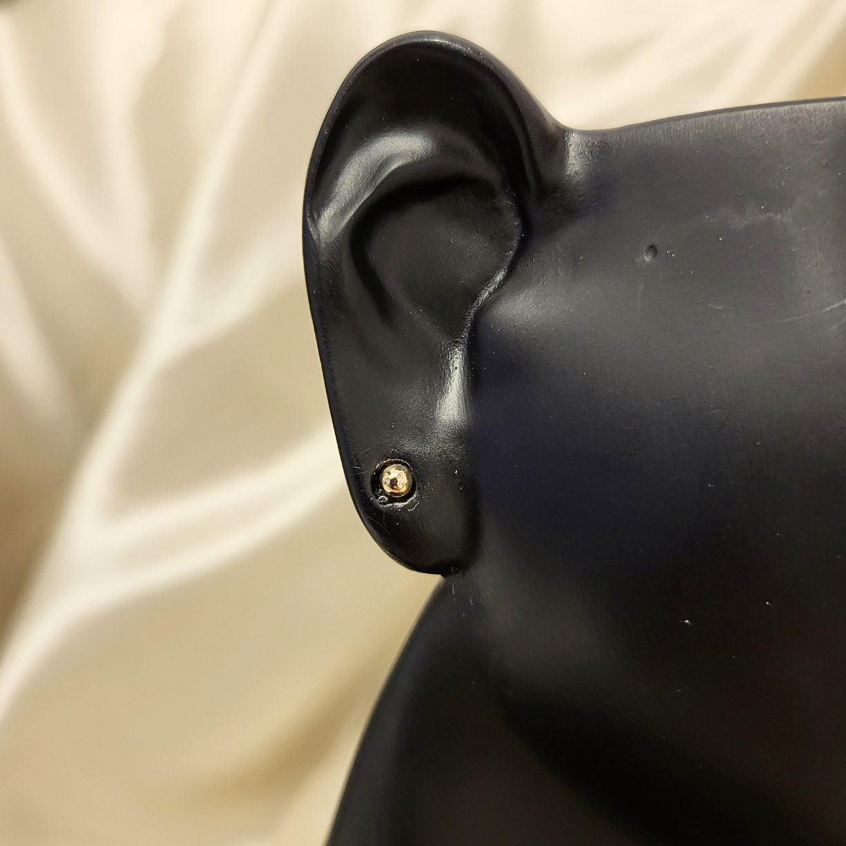 Złote kolczyki próby kilki próba złota 585 - obrazek 3