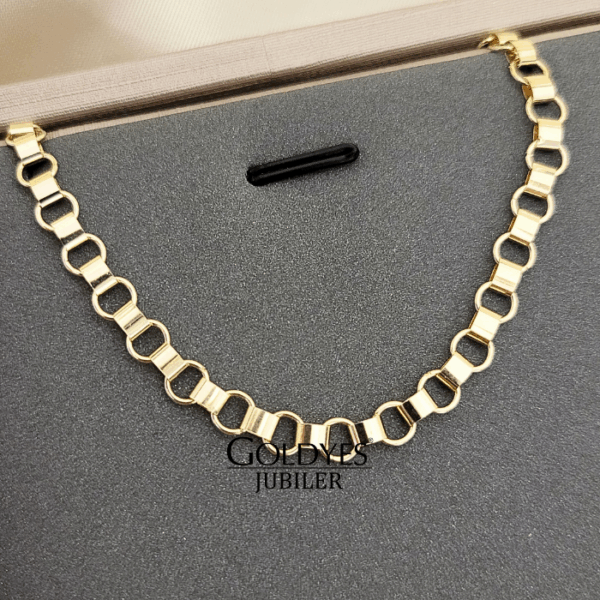 Złoty łańcuszek próby złota 585