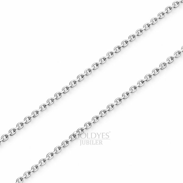 Srebrny łańcuszek męski splot ankier próba srebra 925