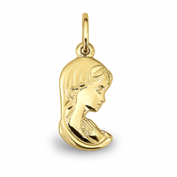 Złota zawieszka Bozia próby złota 585